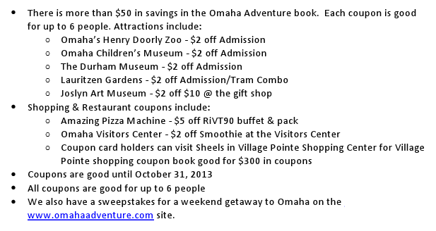 omaha adventure info