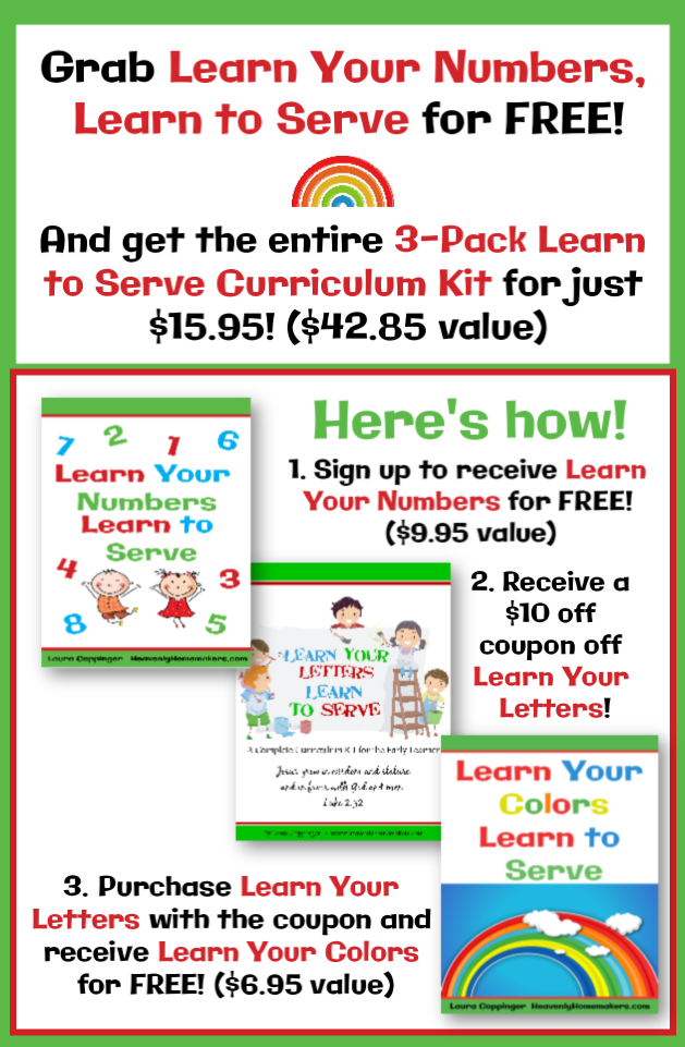3-pack learn to serve curriculum kit